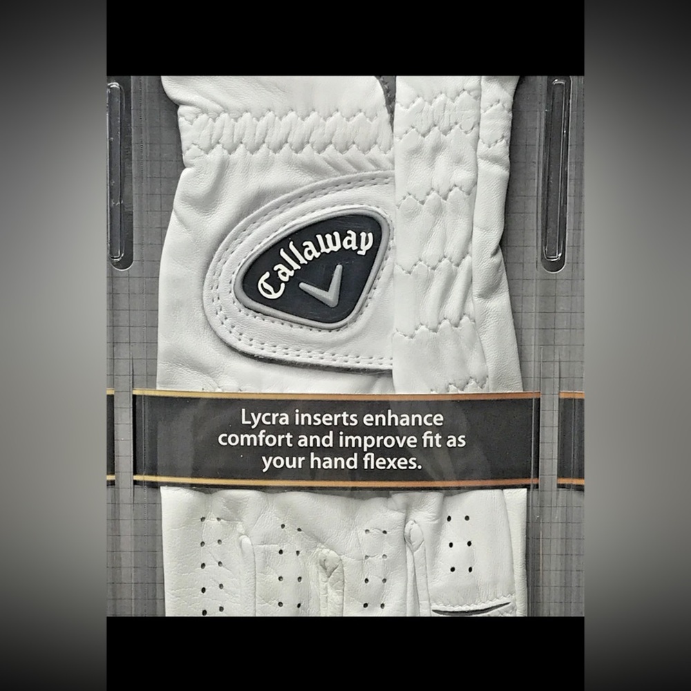 New Sealed 3-Pack Callaway Premium Cabretta Leather Golf Gloves Left Hand Large - Picture 4 of 9